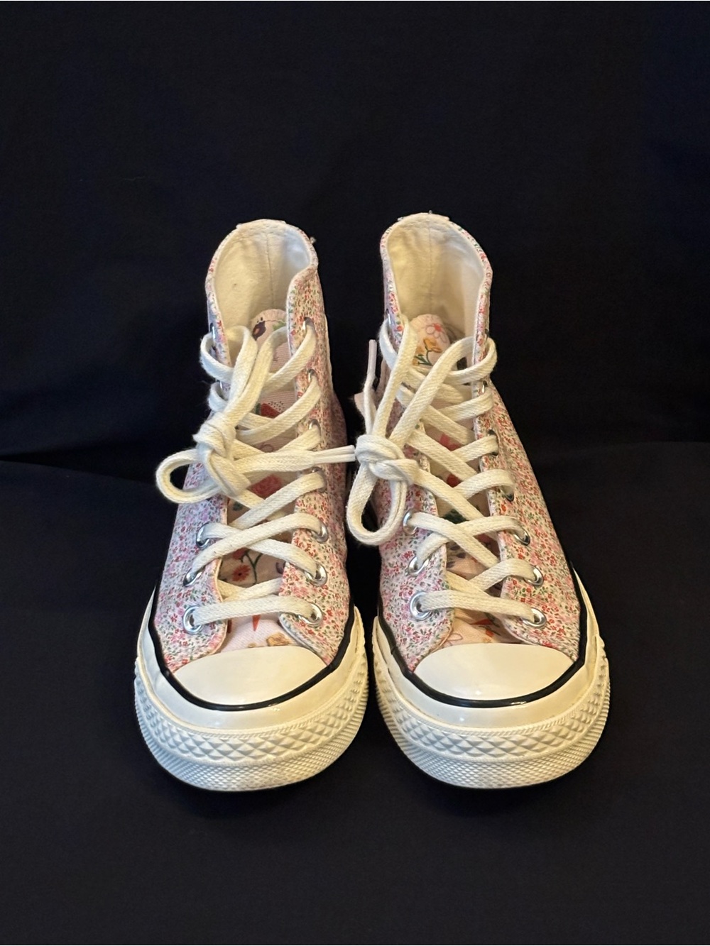 Converse Chuck 70 Hi Fruits & Florals Pink Sneakers Size W5